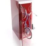 E90 Vertical Steel Bike Locker